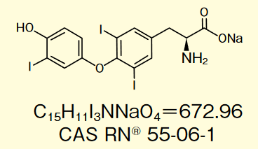 3,3&#x27;,5-三碘-L-甲状腺素钠