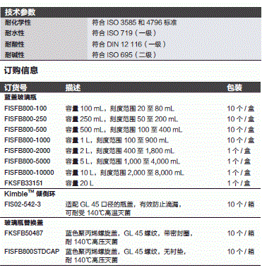 T_707FB800500-500ml玻璃瓶,GRADUATED BLUE SCREW bottles 500ML