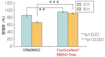 CryoScarless ® DMSO-Free                              高存活率细胞冻存液