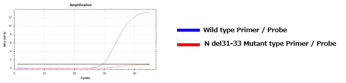 SARS-CoV-2 N del31-33 突变检测试剂盒                              SARS-CoV-2 N del31-33 Mutation Detection Kit