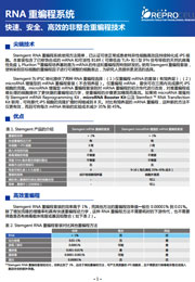 StemRNA 3rd Gen Reprogramming Kit                               StemRNA第三代重编程试剂盒