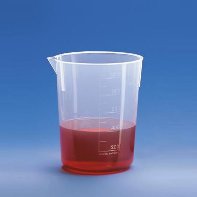 Brand普兰德 烧杯 低型 PP材质 蚀刻刻度 2000ml (89664)