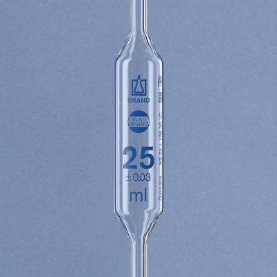 Brand普兰德 胖肚移液管单刻度 BLAUBRAND® AS级 4ml （29706）