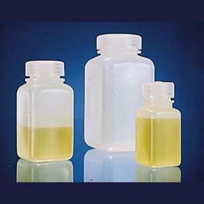 Nalgene耐洁 广口方瓶 2114-0006（瓶身HDPE材料，瓶盖PP材料）