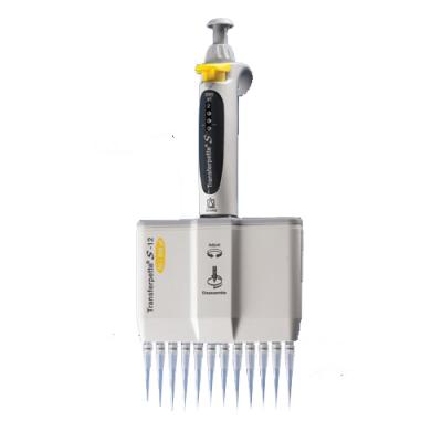 Brand普兰德 Transferpette® S-12数字可调量程十二道移液器 200ul (703730)