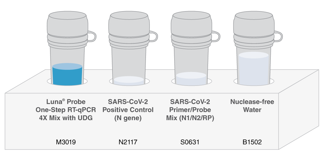 Luna® SARS-CoV-2 多重 RT-qPCR 检测试剂盒 |
